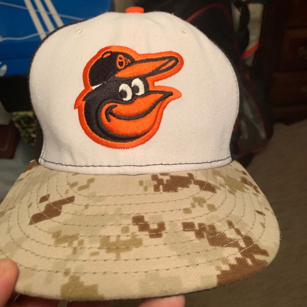 Fitted Baltimore Orioles hat camp